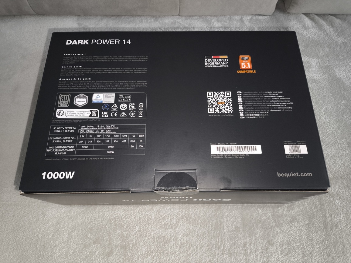 be quiet! Dark Power 14 1000W - recenzja zasilacza