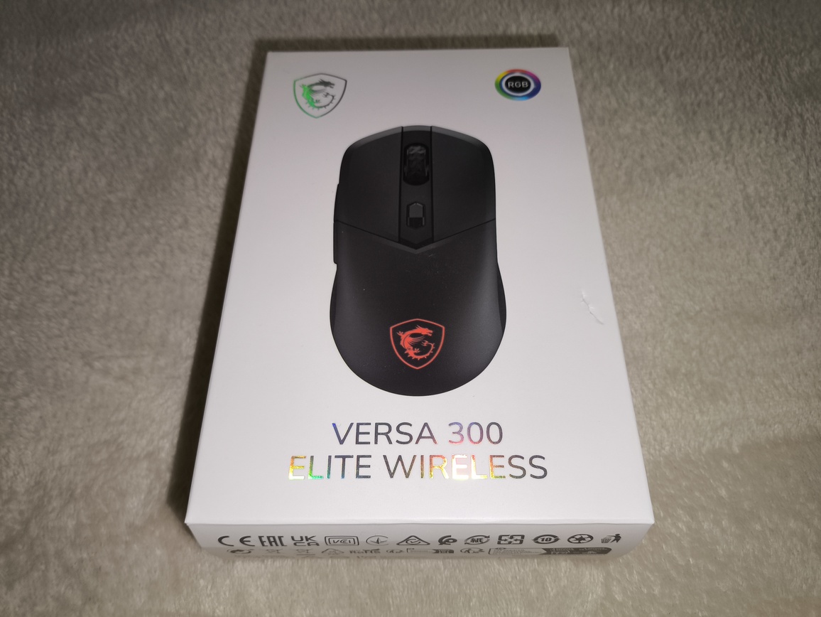 MSI Versa 300 Elite Wireless - test myszki