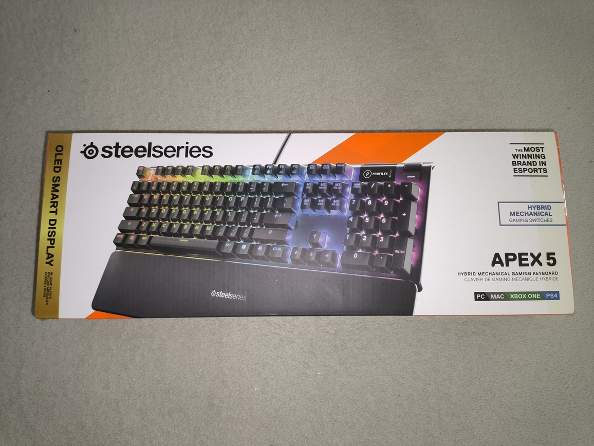 SteelSeries Apex 5 - test klawiatury. Hybrydowe switche nie są dla każdego