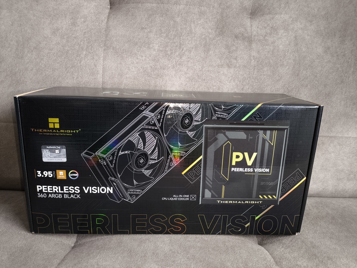 Thermalright Peerless Vision 360 ARGB Black - test chłodzenia AIO. Wydajnie jest. Jakościowo jest. Nawet względnie tanio, jak na możliwości, też jest