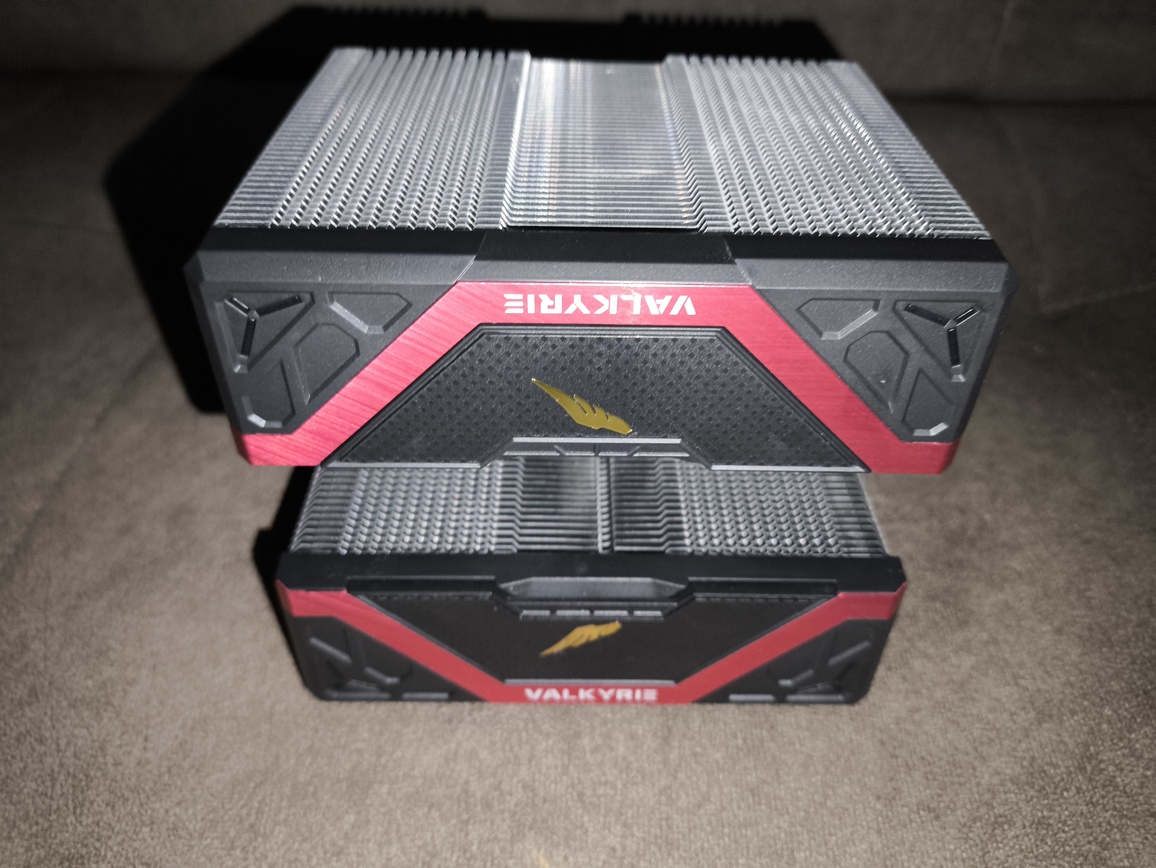 Valkyrie VIND DL125 - test chłodzenia. Bardzo ładne wizualnie, ale niestety wydajnością nie zachwyca
