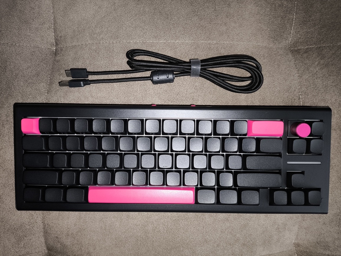 Nubi NK68 Pro Wireless Black - test klawiatury