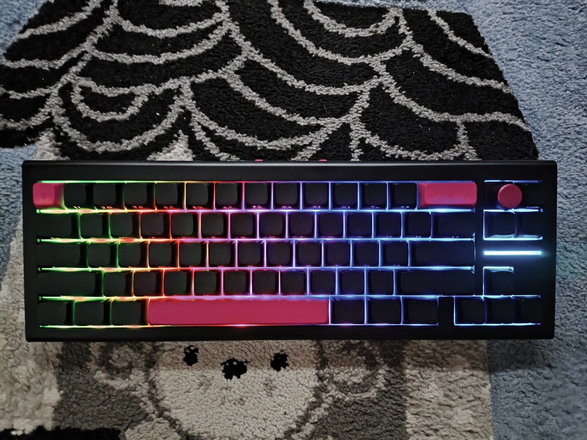 Nubi NK68 Pro Wireless Black - test klawiatury