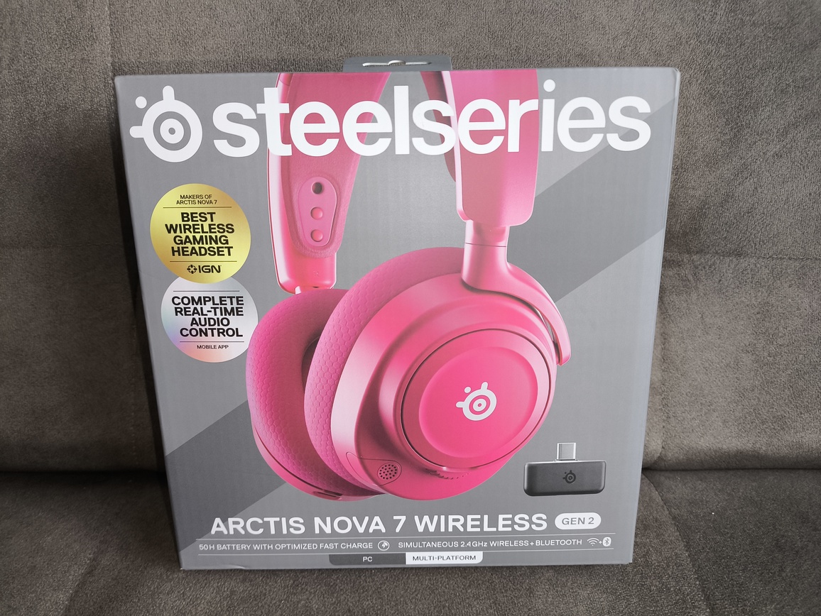 SteelSeries Arctis Nova 7 Wireless Gen 2 - recenzja słuchawek