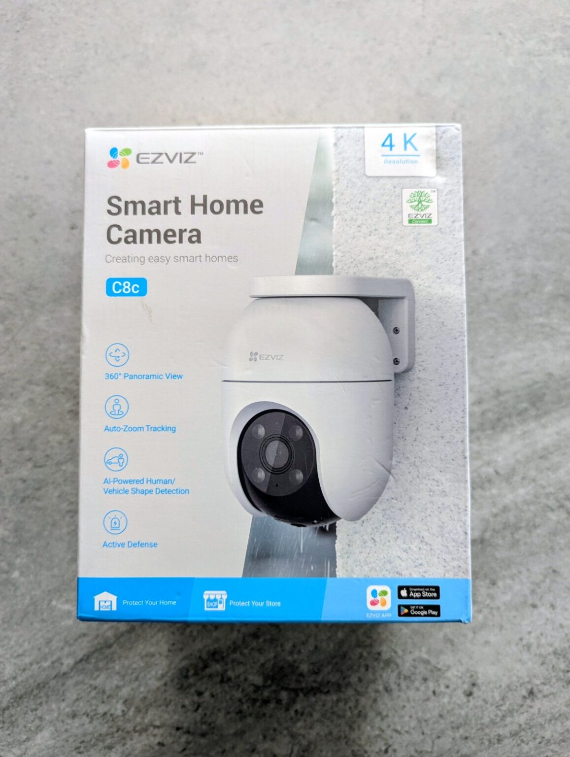 Obrotowa kamera zewnętrzna z 4K - Recenzja EZVIZ C8c 4K