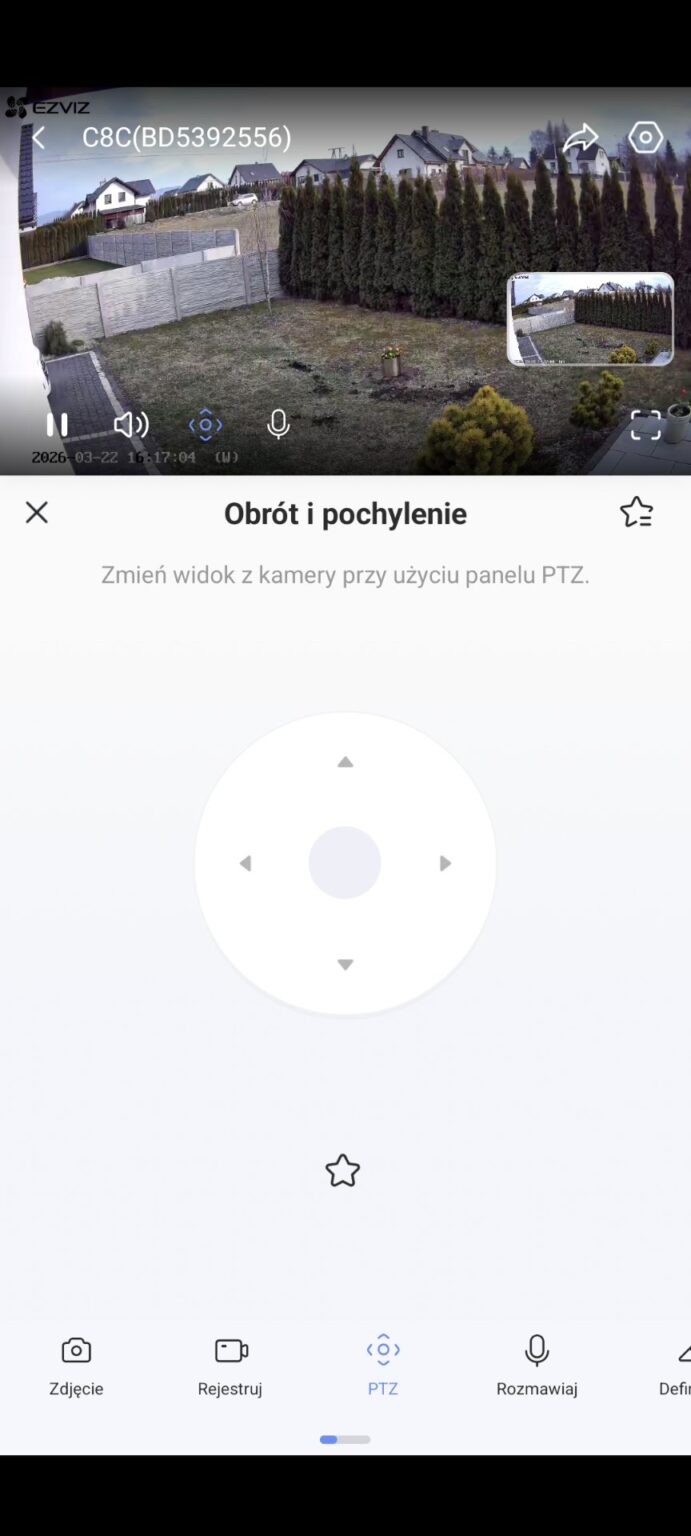 Obrotowa kamera zewnętrzna z 4K - Recenzja EZVIZ C8c 4K