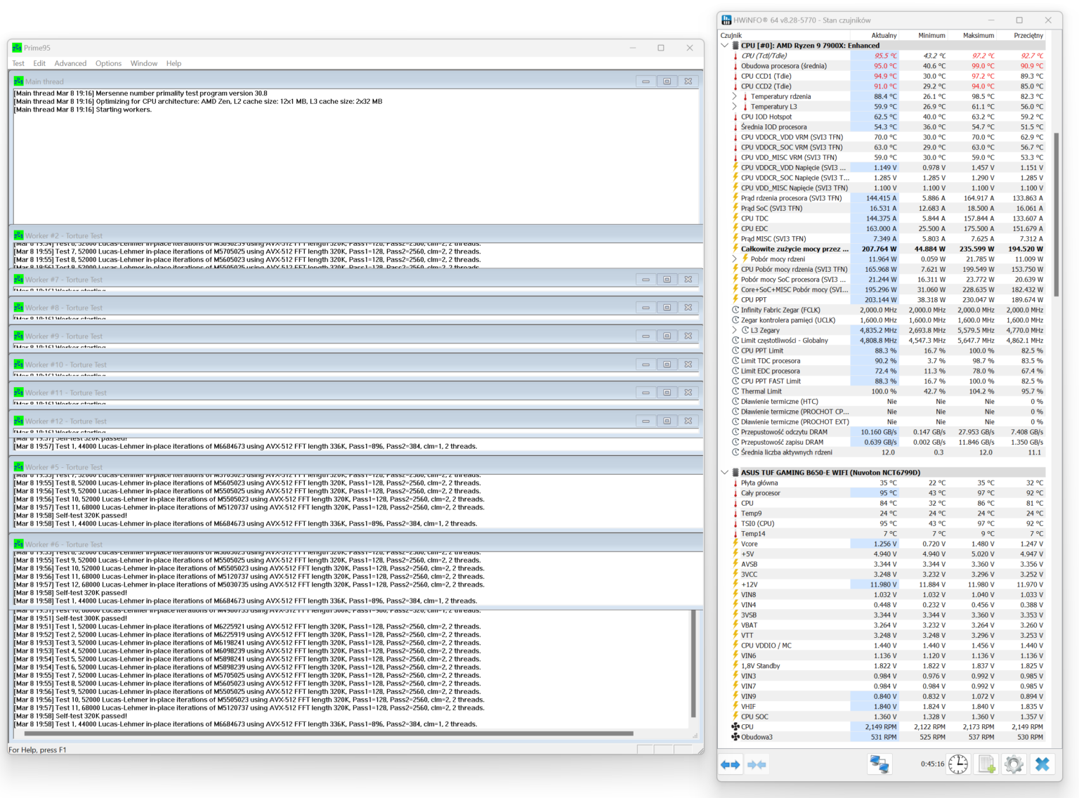 Valkyrie VIND DL125 - test chłodzenia. Bardzo ładne wizualnie, ale niestety wydajnością nie zachwyca