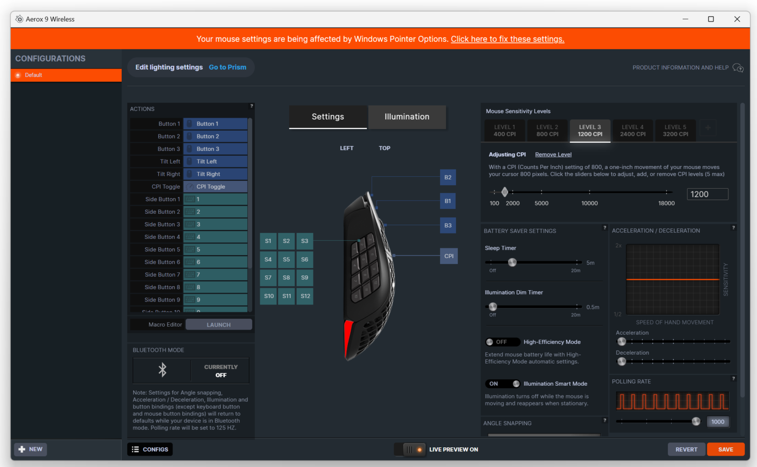 SteelSeries Aerox 9 – test myszki. Mimo lat na karku nadal bardzo dobra, choć trochę za droga