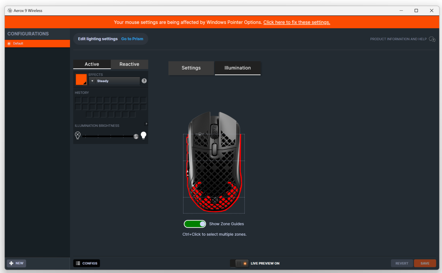 SteelSeries Aerox 9 – test myszki. Mimo lat na karku nadal bardzo dobra, choć trochę za droga