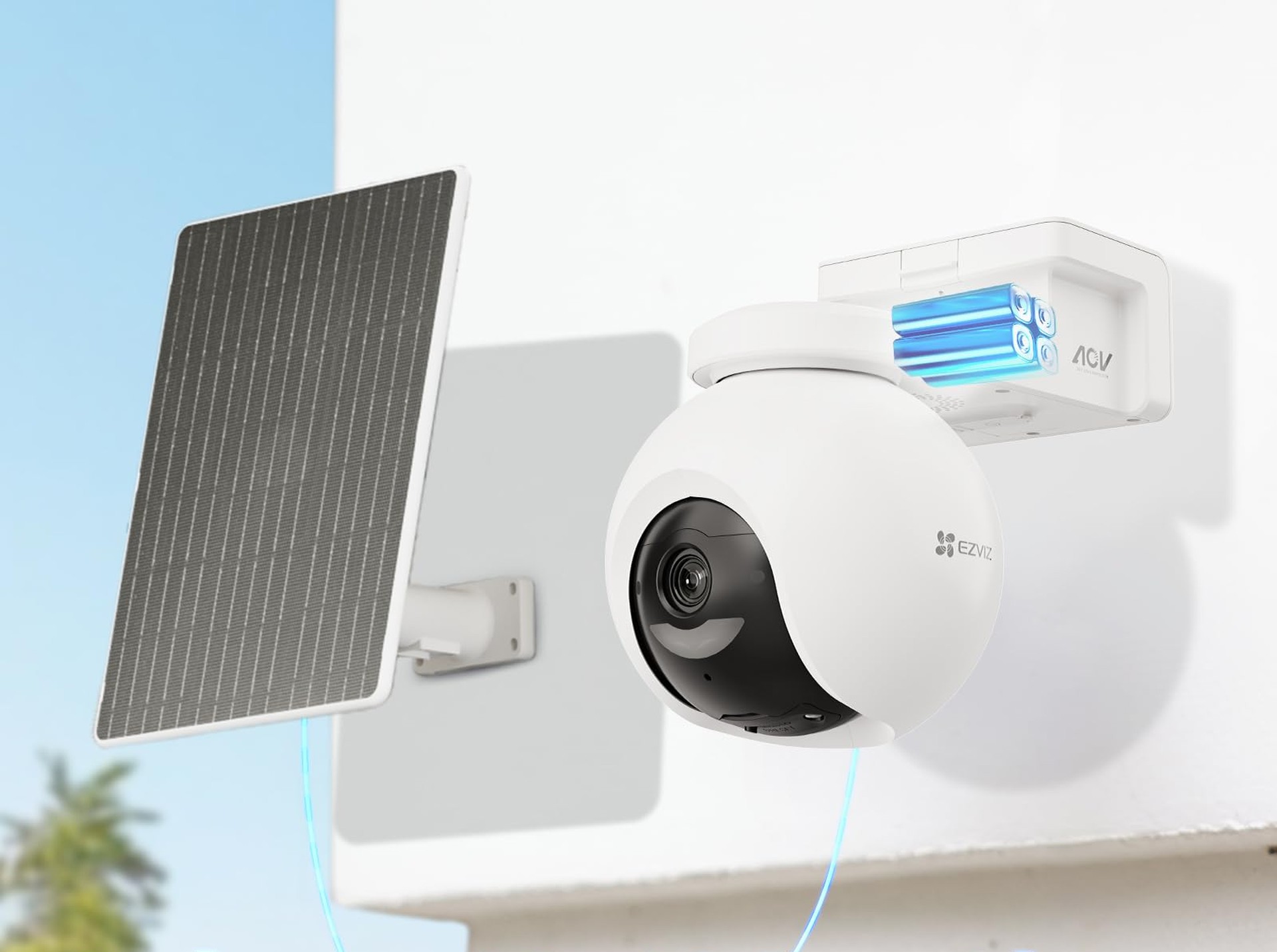 Kamera zewnętrzna z własnym zasilaniem - Recenzja EZVIZ EB8 Pro 4G Wi-Fi + panel słoneczny 8W