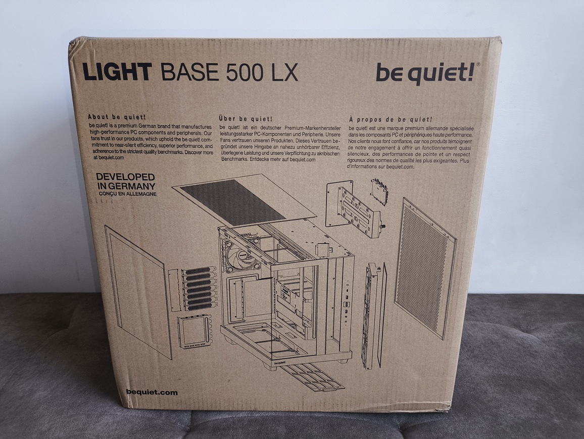 be quiet! Light Base 500 XL - test obudowy