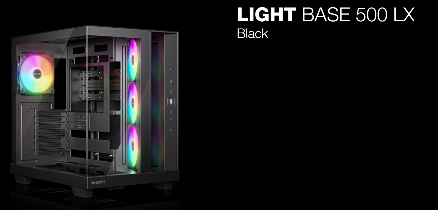be quiet! Light Base 500 XL - test obudowy