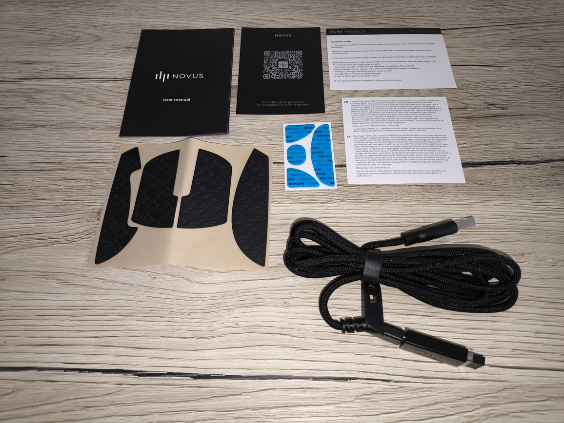 Dark Project Novus Wireless - test myszki
