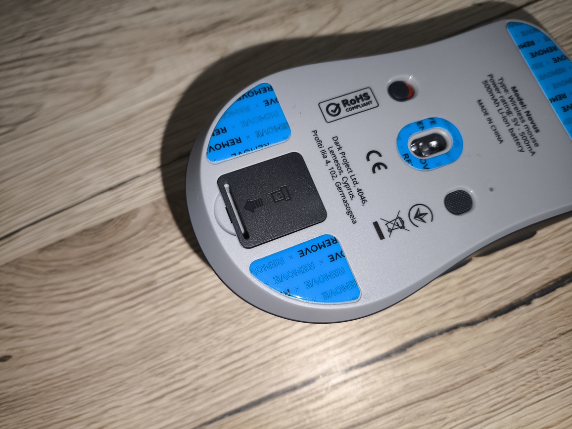 Dark Project Novus Wireless - test myszki