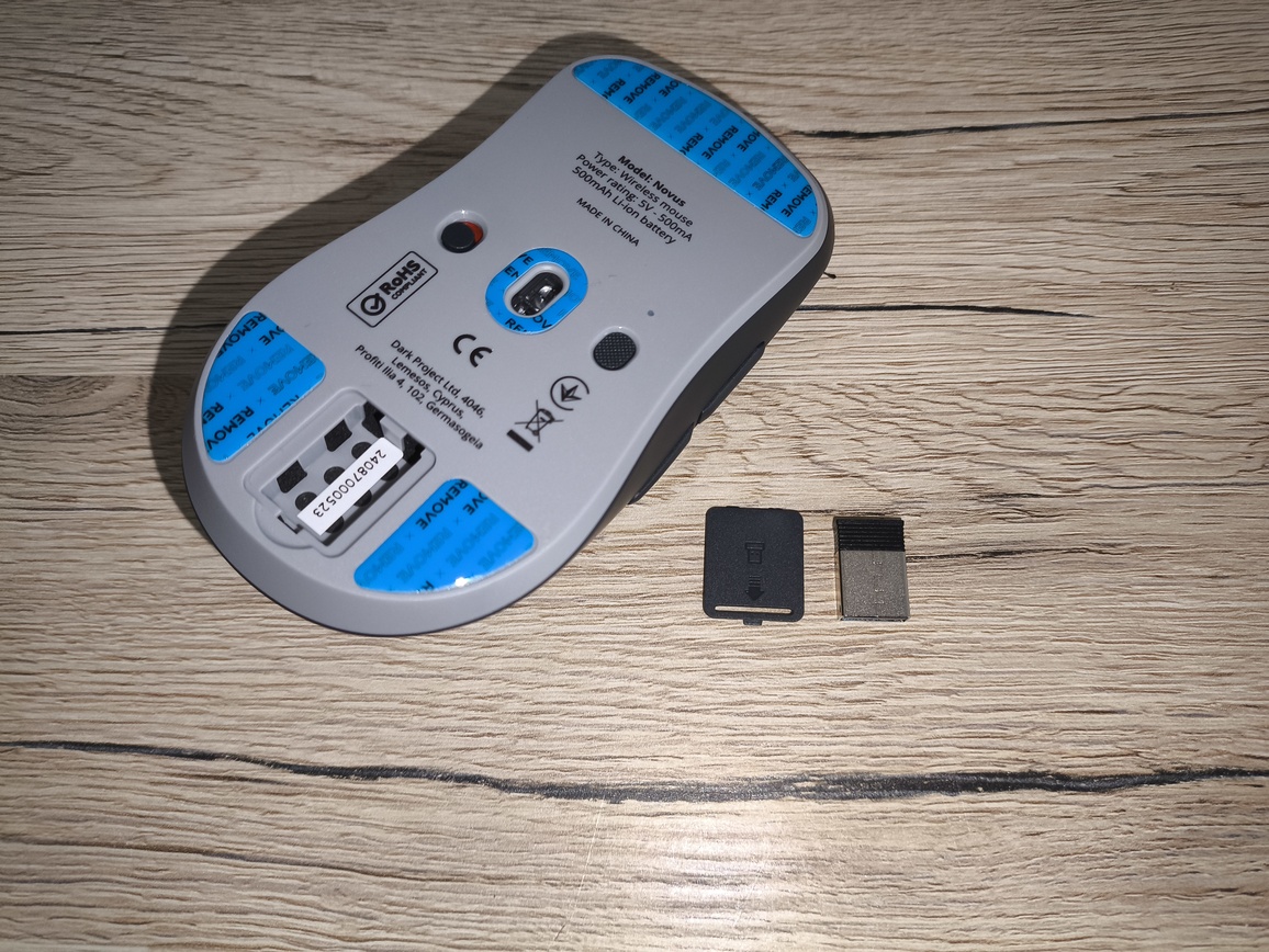 Dark Project Novus Wireless - test myszki