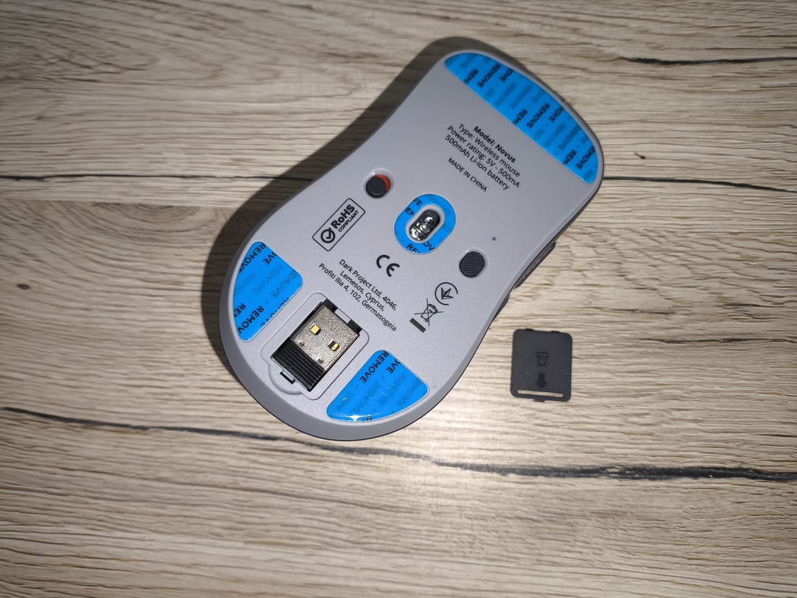 Dark Project Novus Wireless - test myszki