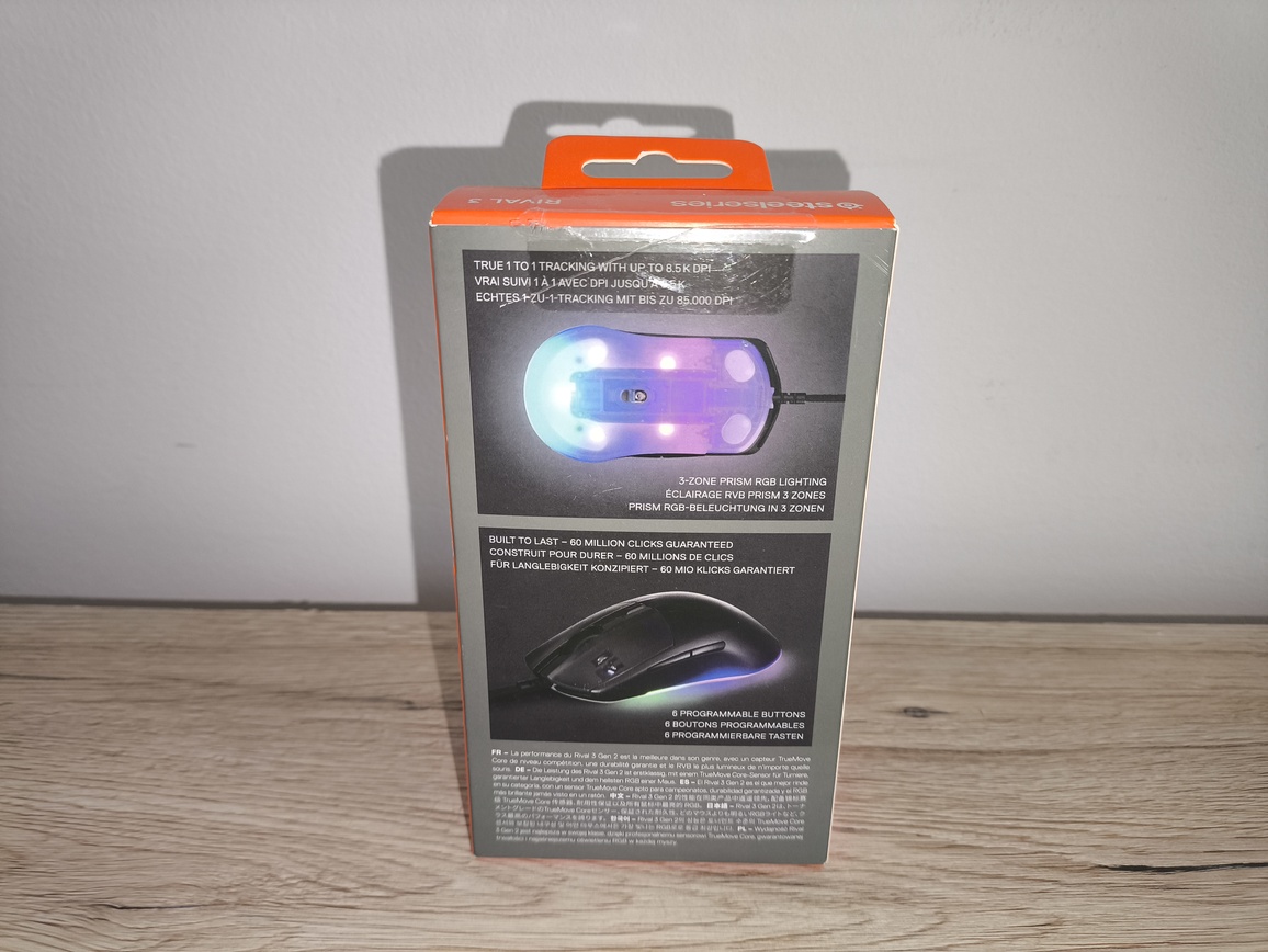SteelSeries Rival 3 gen 2 - test myszki w wersji przewodowej. Równie dobra jak jej bateryjny brat?