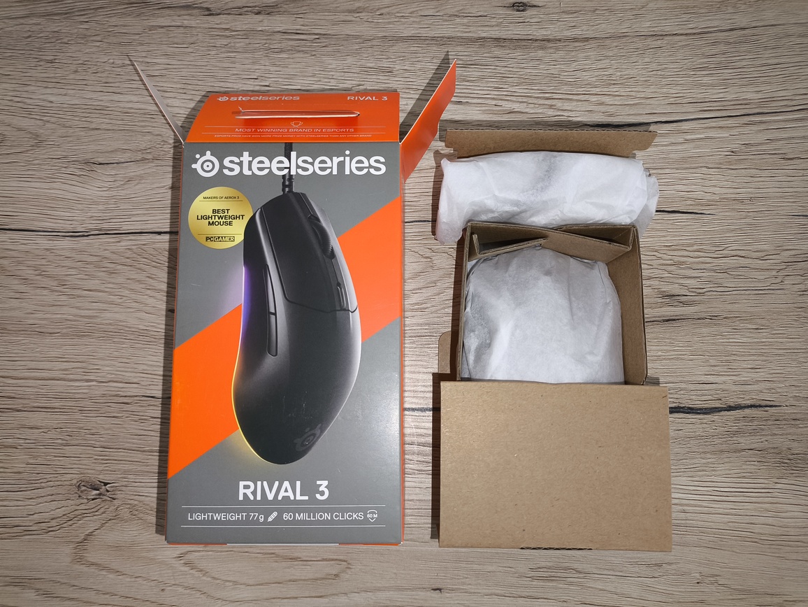 SteelSeries Rival 3 gen 2 - test myszki w wersji przewodowej. Równie dobra jak jej bateryjny brat?
