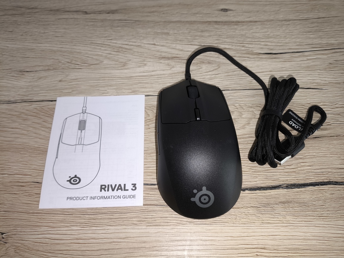 SteelSeries Rival 3 gen 2 - test myszki w wersji przewodowej. Równie dobra jak jej bateryjny brat?