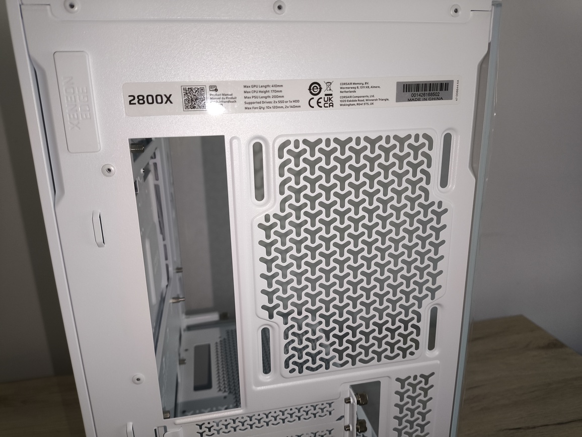 Corsair 2800X RS-R ARGB - test obudowy. Propozycja skierowana dla tych którzy szukają fajnej obudowy w rozmiarze mATX