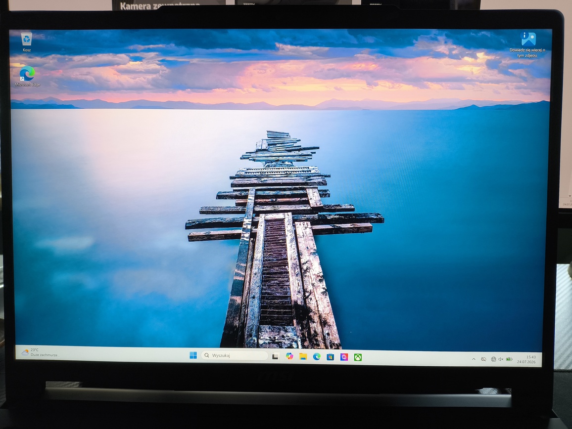 MSI Crosshair 16 HX E14W (Core i7-14650H + RTX 5060 115W) - test laptopa