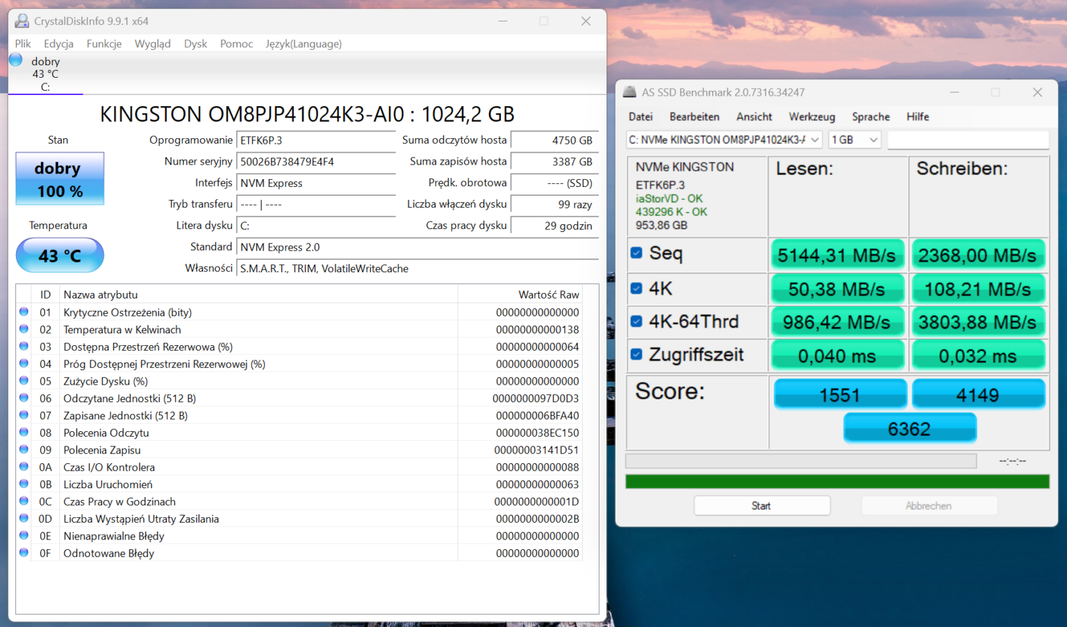 MSI Crosshair 16 HX E14W (Core i7-14650H + RTX 5060 115W) - test laptopa