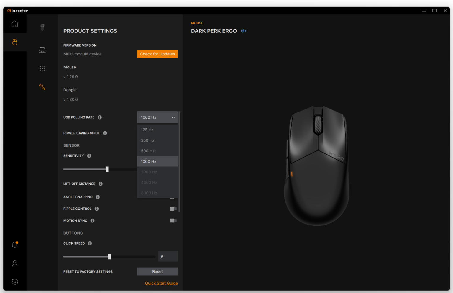 be quiet! Dark Perk Ergo - test myszki