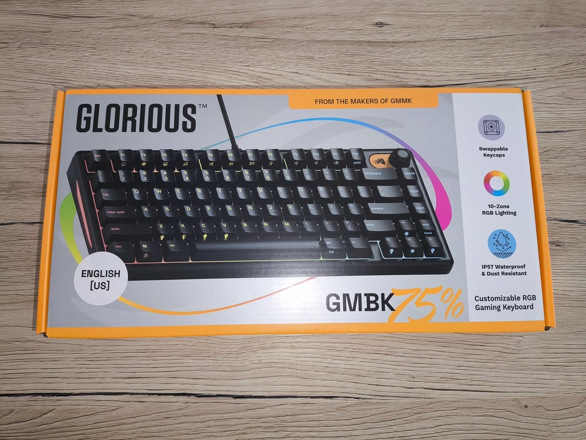 Glorious GMBK 75% - test klawiatury. Budżetowa, ale ciekawa membrana