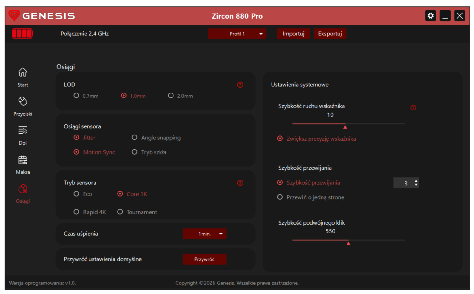 Genesis Zircon 880 Pro - test myszki. Genesis znów to zrobił. Chcesz dobrej sprzętowo i taniej myszki e-sportowej? No to spójrz tu
