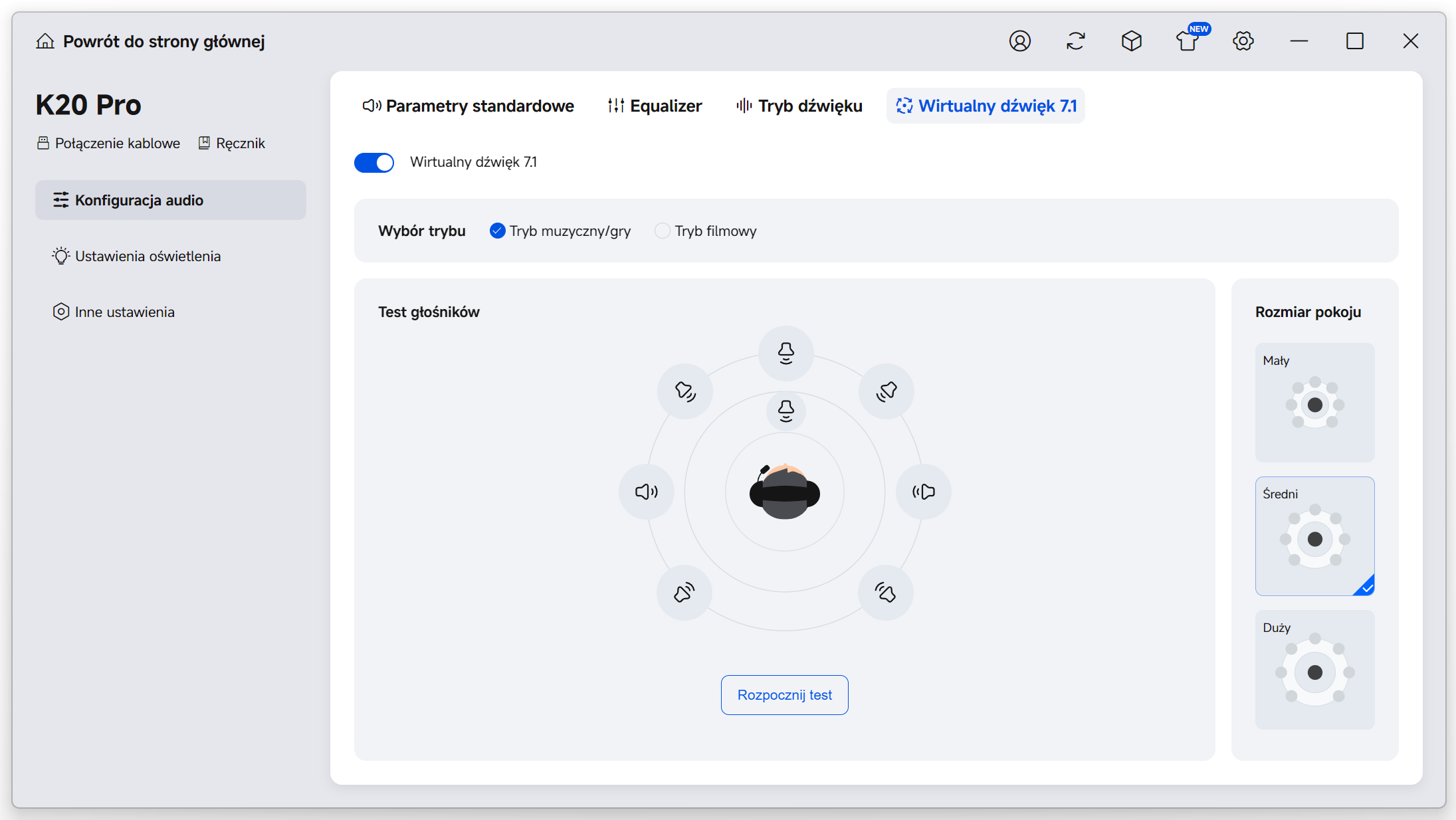 MCHOSE K20 Pro - recenzja kompaktowego soundbara bluetooth