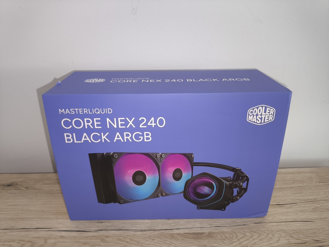 Cooler Master Core Nex 240 Black ARGB - test stosunkowo niedrogiego chłodzenia wodnego z ARGB które jednak swoją wydajnością niestety nie zachwyca