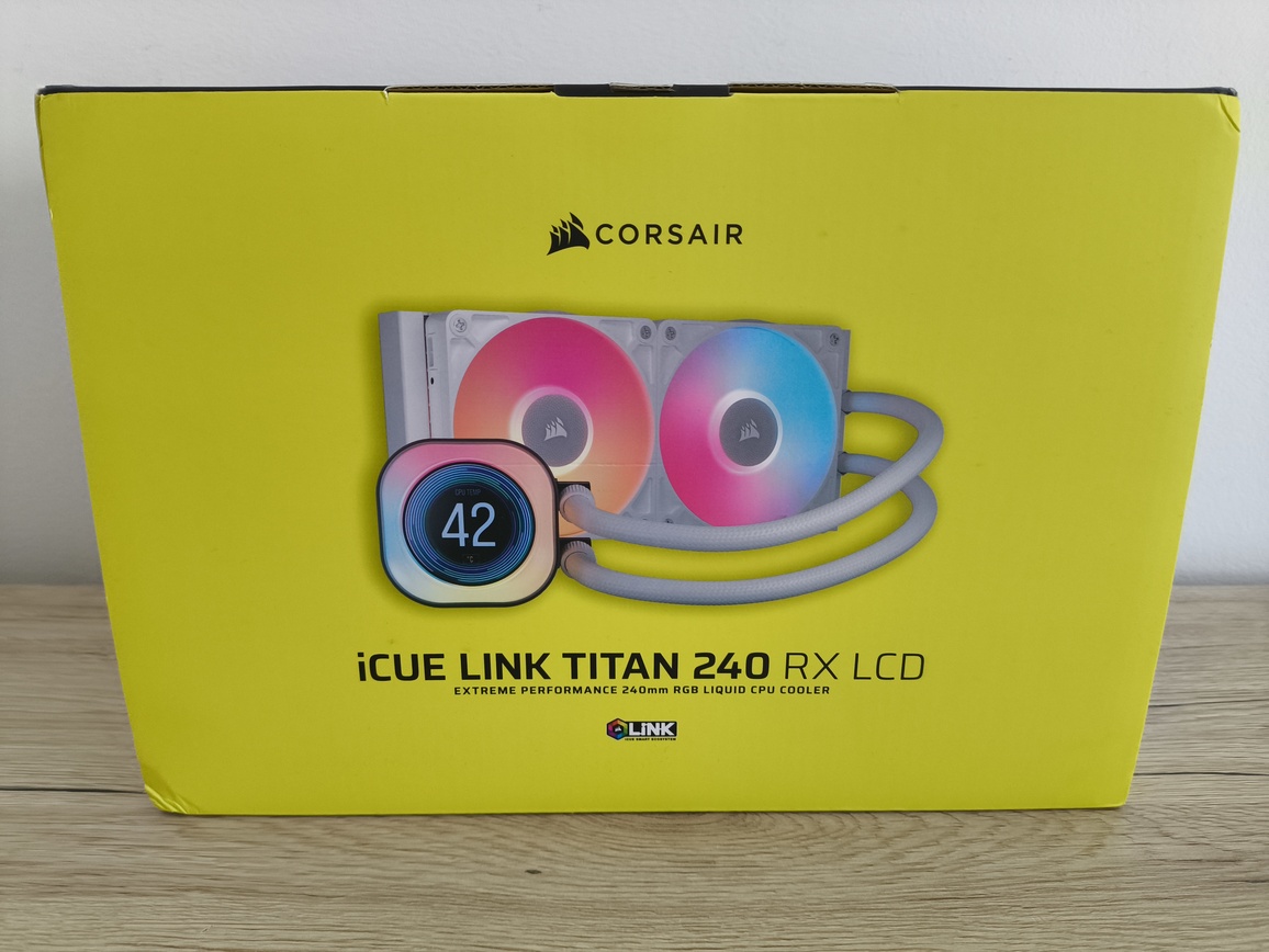 Corsair iCUE LINK TITAN 240 RX LCD - test absurdalnie drogiego chłodzenia AIO jak na rozmiar 240 mm, nawet mimo oferowanych funkcji dodatkowych