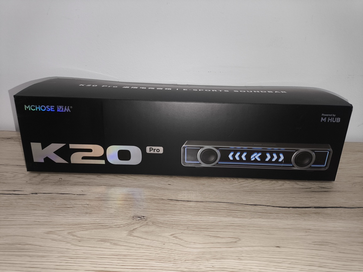 MCHOSE K20 Pro - recenzja kompaktowego soundbara bluetooth