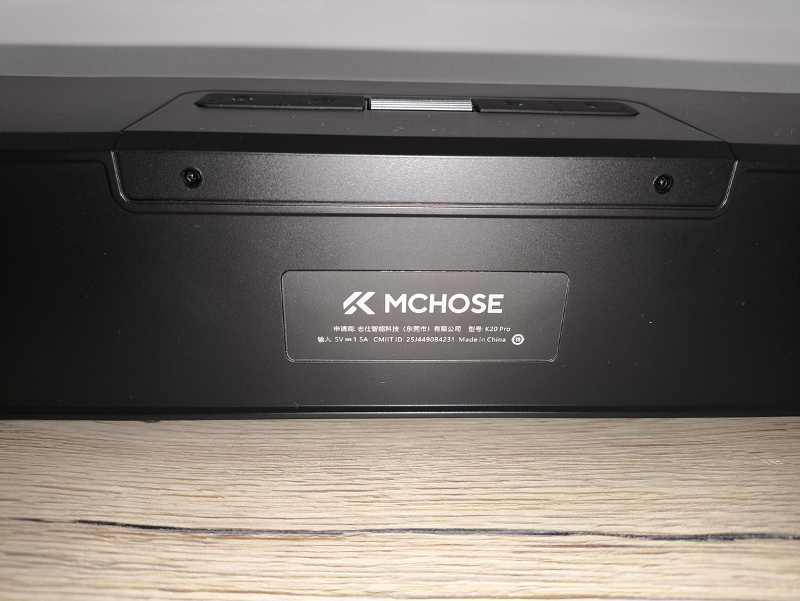 MCHOSE K20 Pro - recenzja kompaktowego soundbara bluetooth