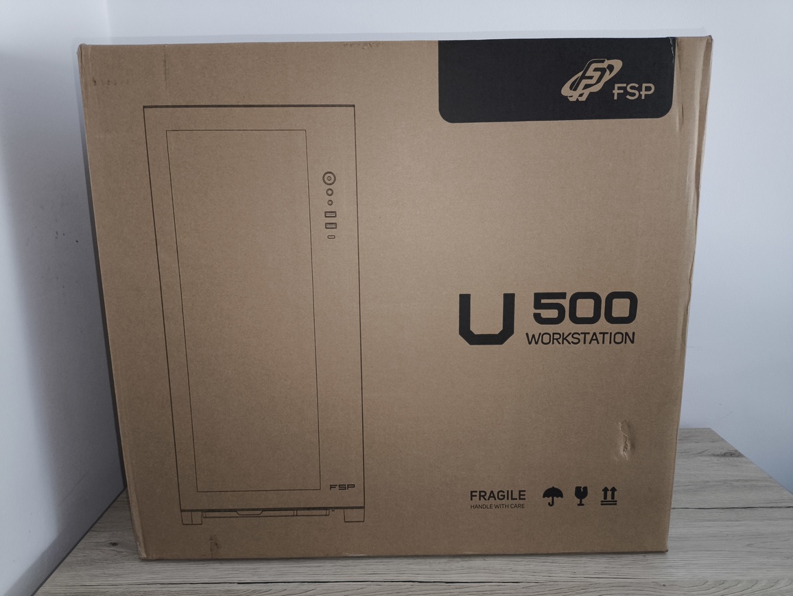 FSP / Fortron U500 - test bardzo minimalistycznej z wyglądu ale też bardzo pojemnej w środku obudowy Full Tower