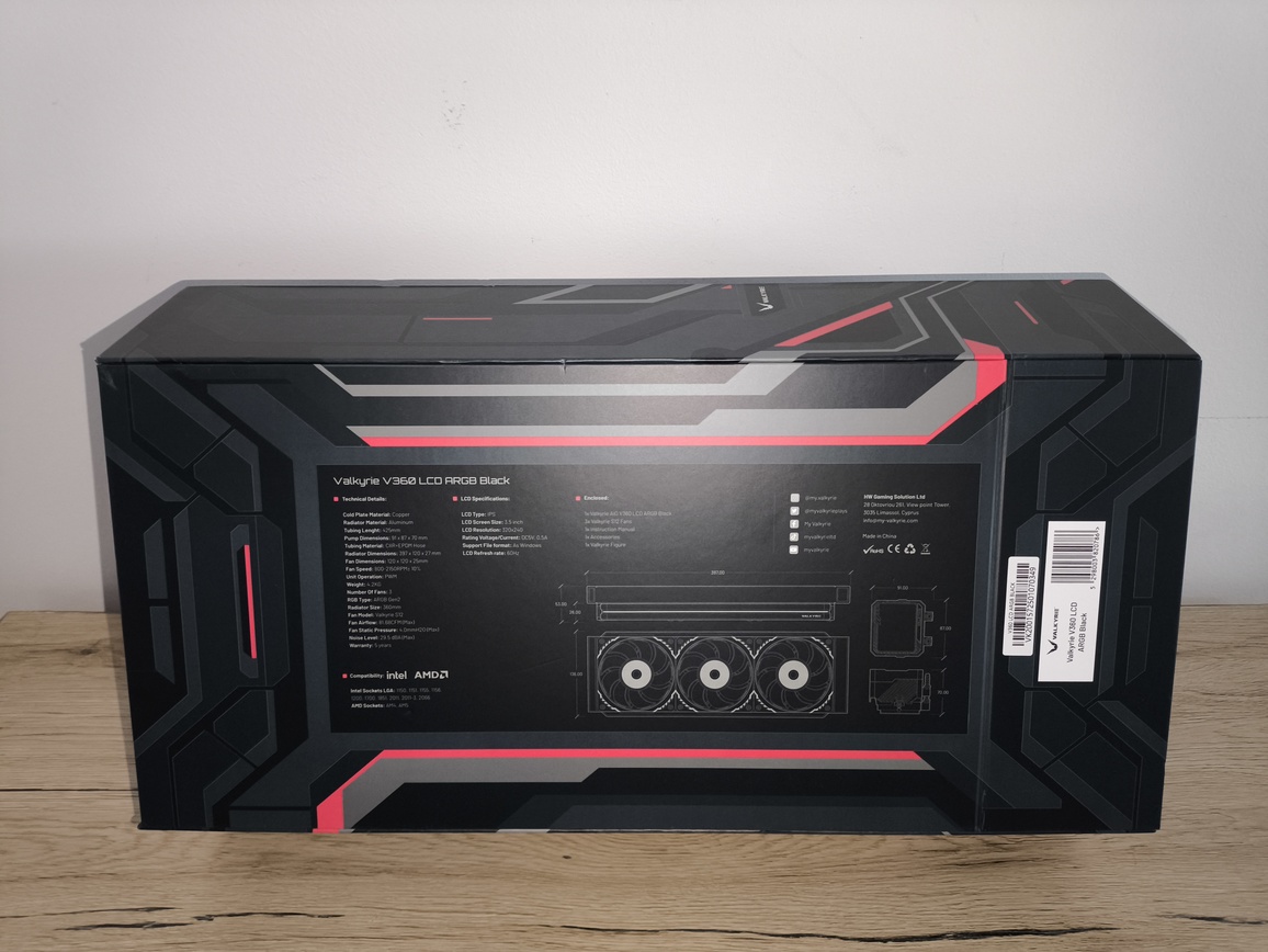Valkyrie V360 LCD - test chłodzenia AiO. Wydajne ale też i stosunkowo drogie