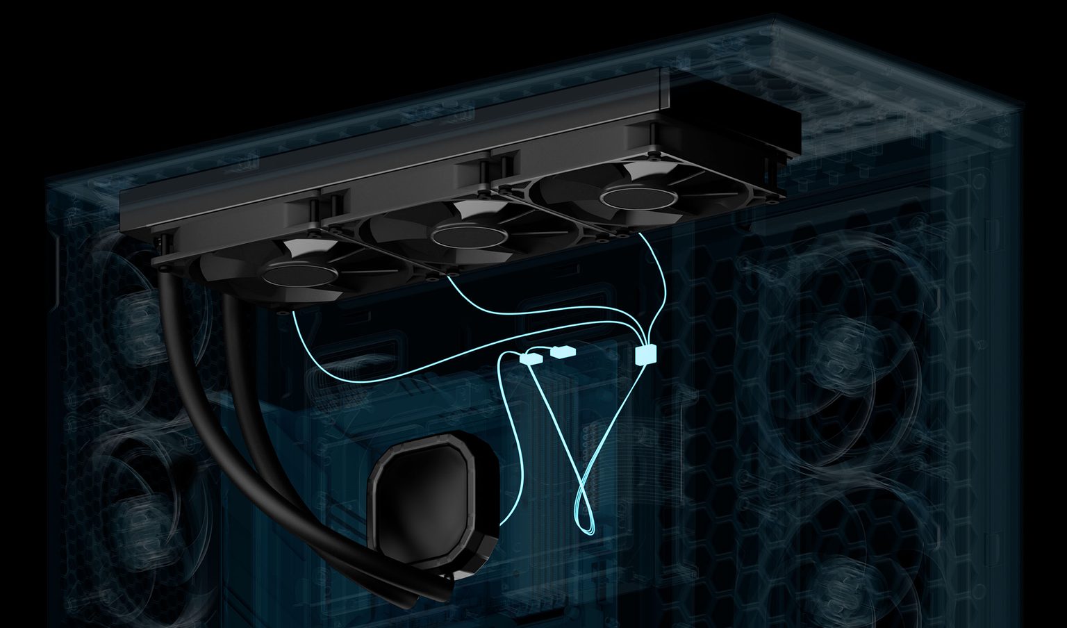 Arctic Liquid Freezer III Pro 420 black - test bardzo wydajnego chłodzenia AIO. Jednak aby go używać, trzeba mieć odpowiednią obudowę