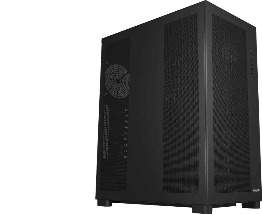 FSP / Fortron U500 - test bardzo minimalistycznej z wyglądu ale też bardzo pojemnej w środku obudowy Full Tower
