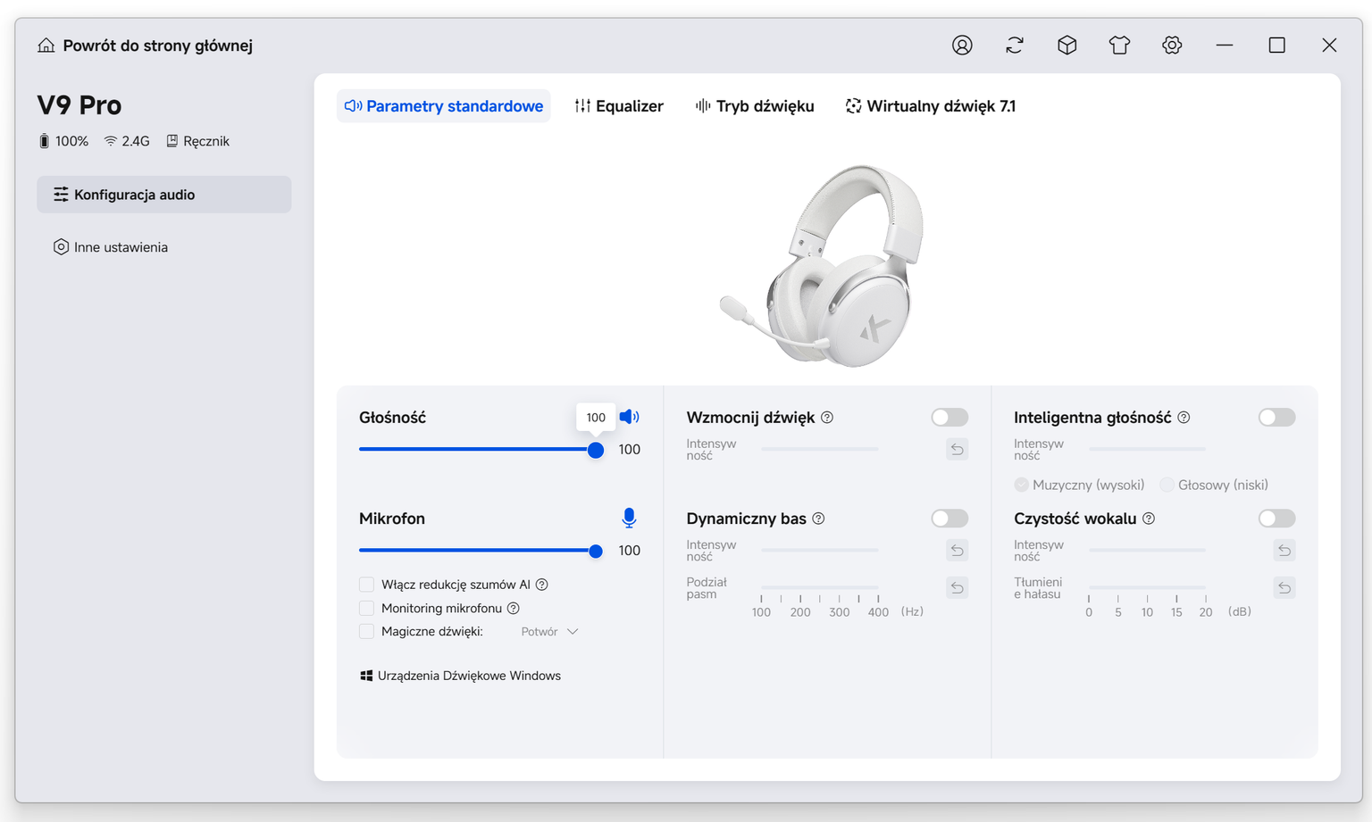 MCHOSE V9 Pro - recenzja słuchawek