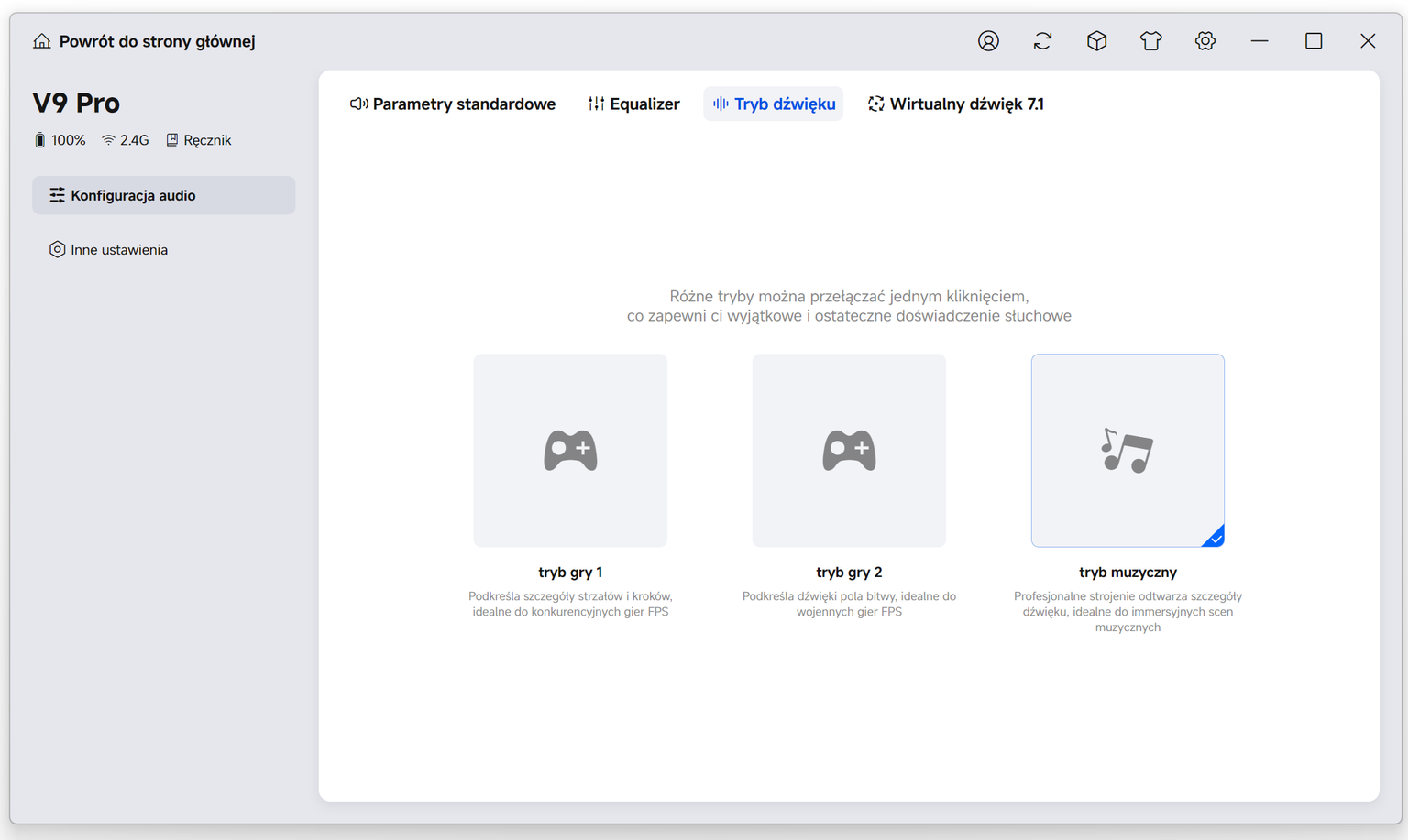 MCHOSE V9 Pro - recenzja słuchawek