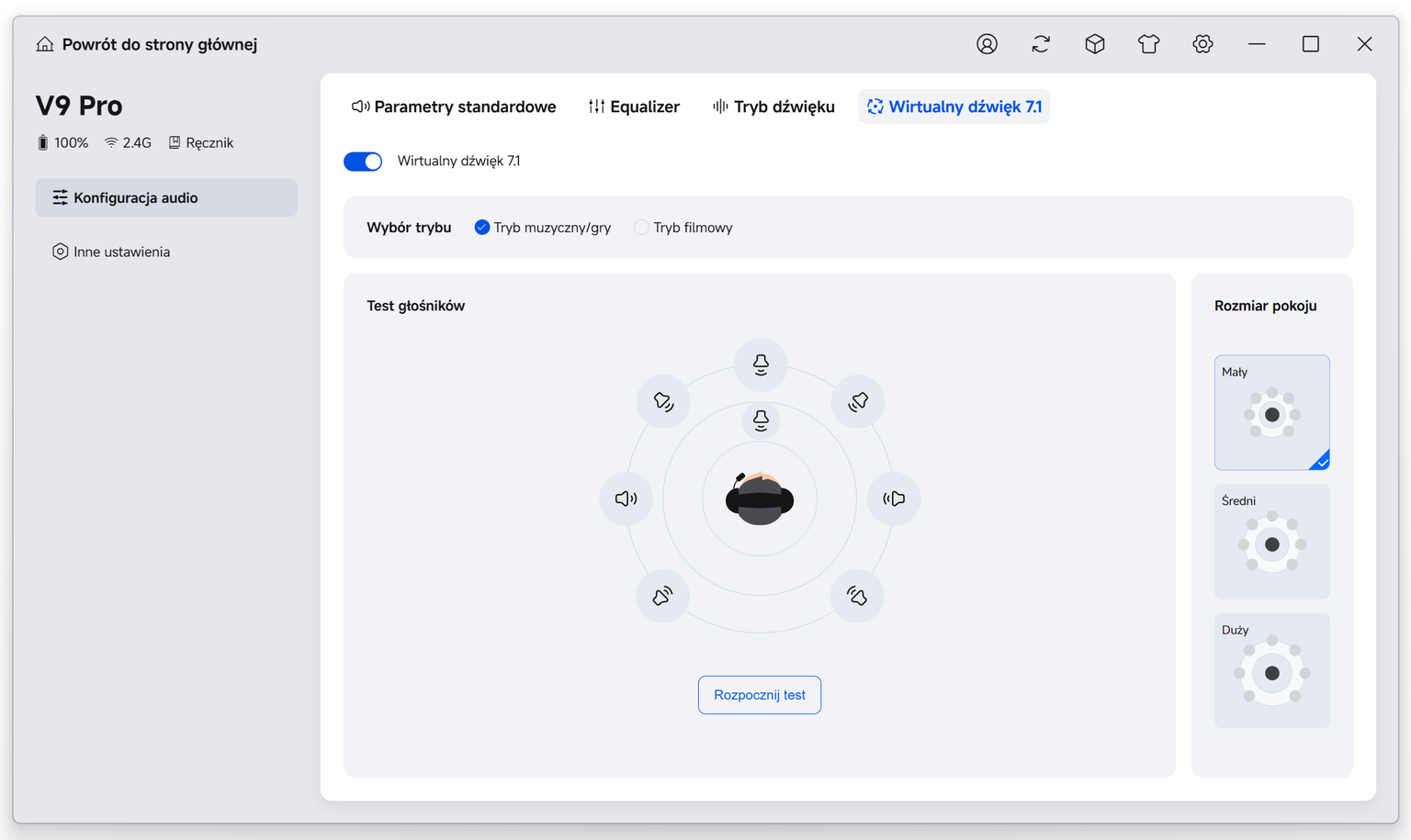 MCHOSE V9 Pro - recenzja słuchawek