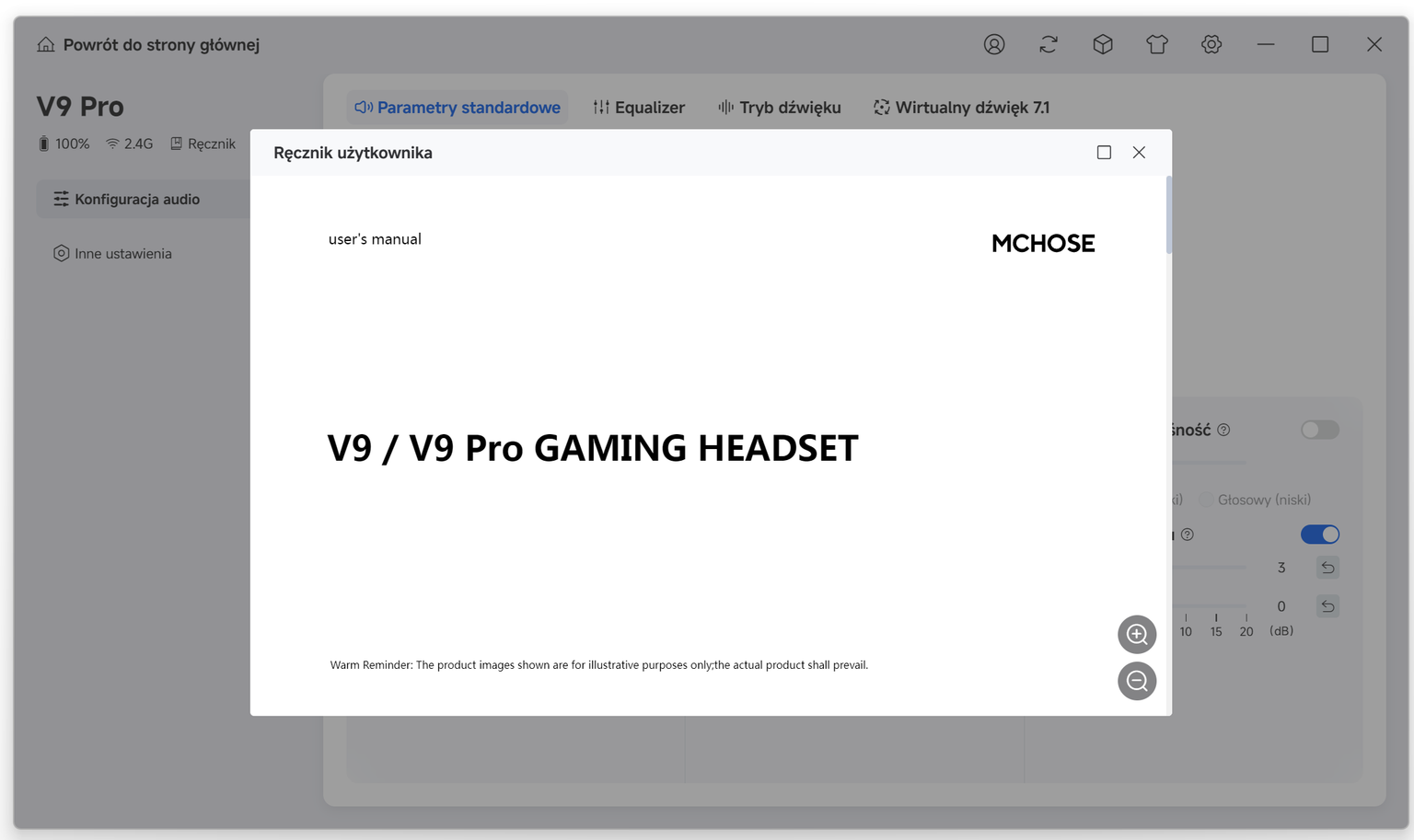 MCHOSE V9 Pro - recenzja słuchawek