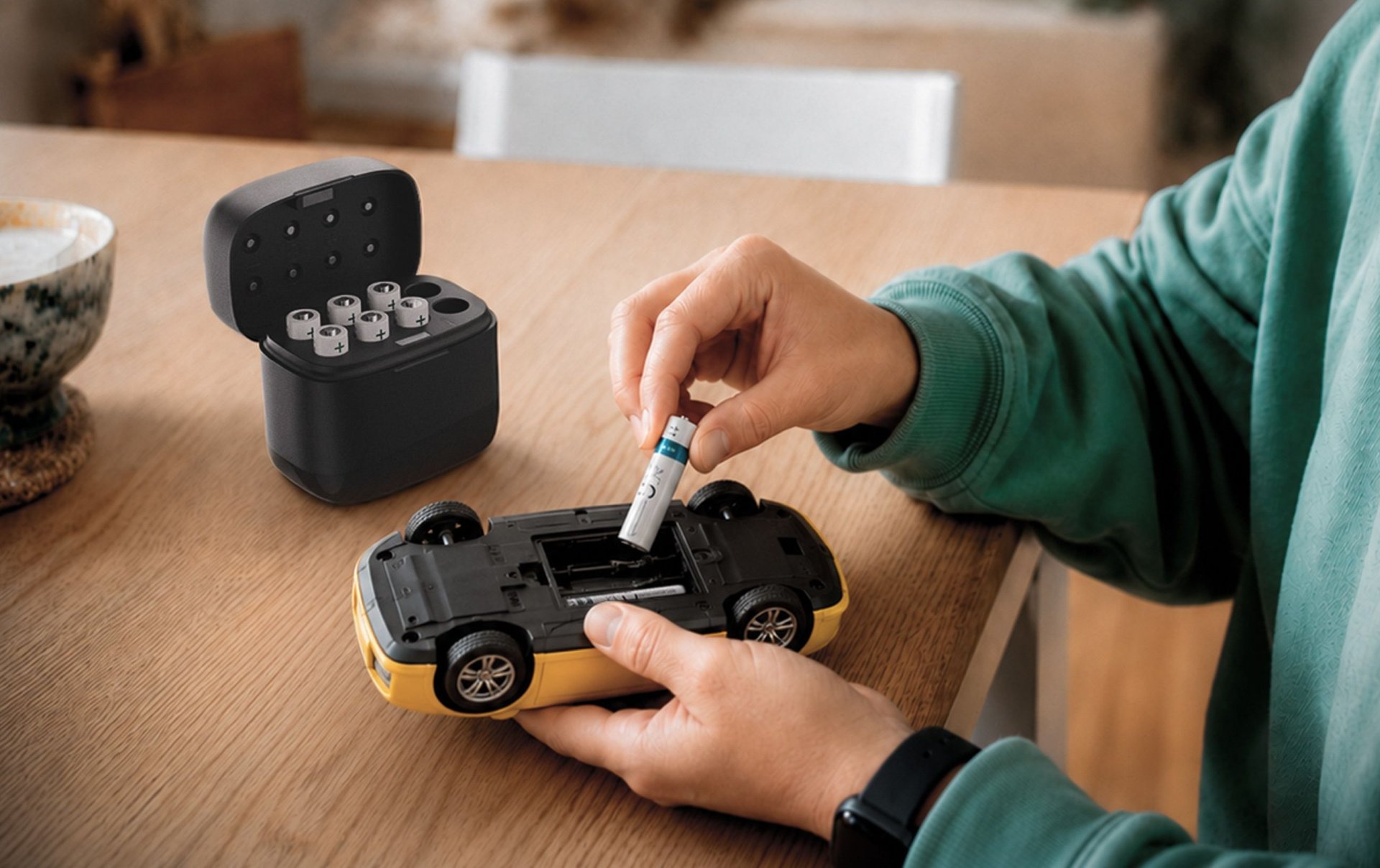 Baterie paluszki Hama z ładowarką USB-C
