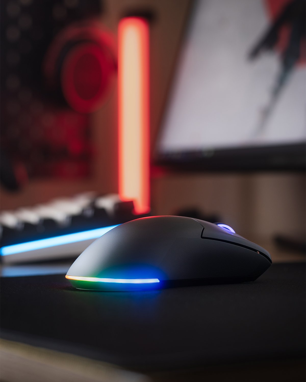 Premiera HATOR Pulsar 4 - sensor PAW3315, optyczne przełączniki i do 110 godzin pracy