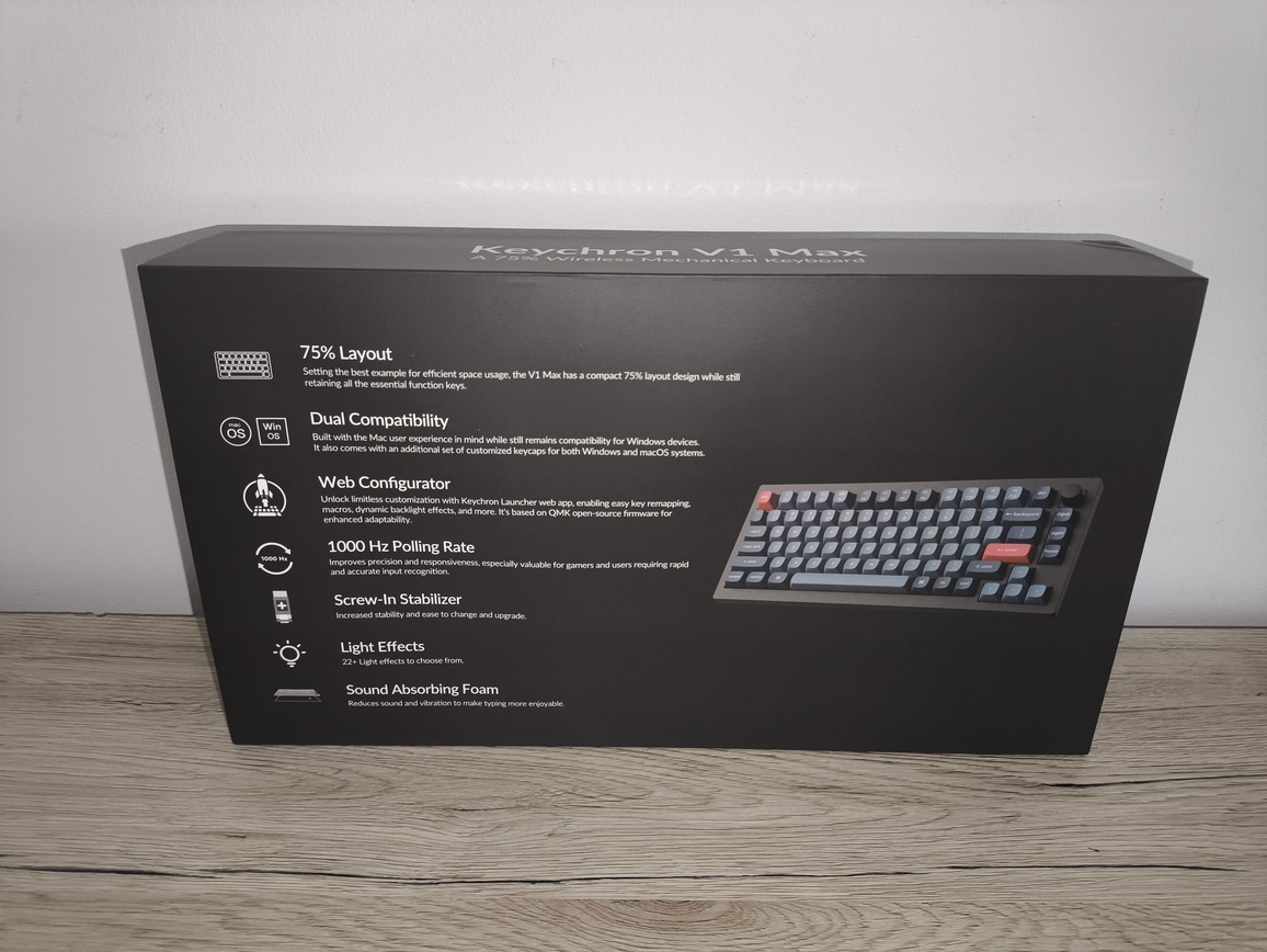 Keychron V1 Max - recenzja klawiatury