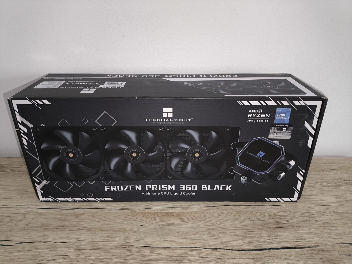Thermalright Frozen Prism 360 Black - test chłodzenia AiO. Cena zakupu robi tu robotę. Na duży plus