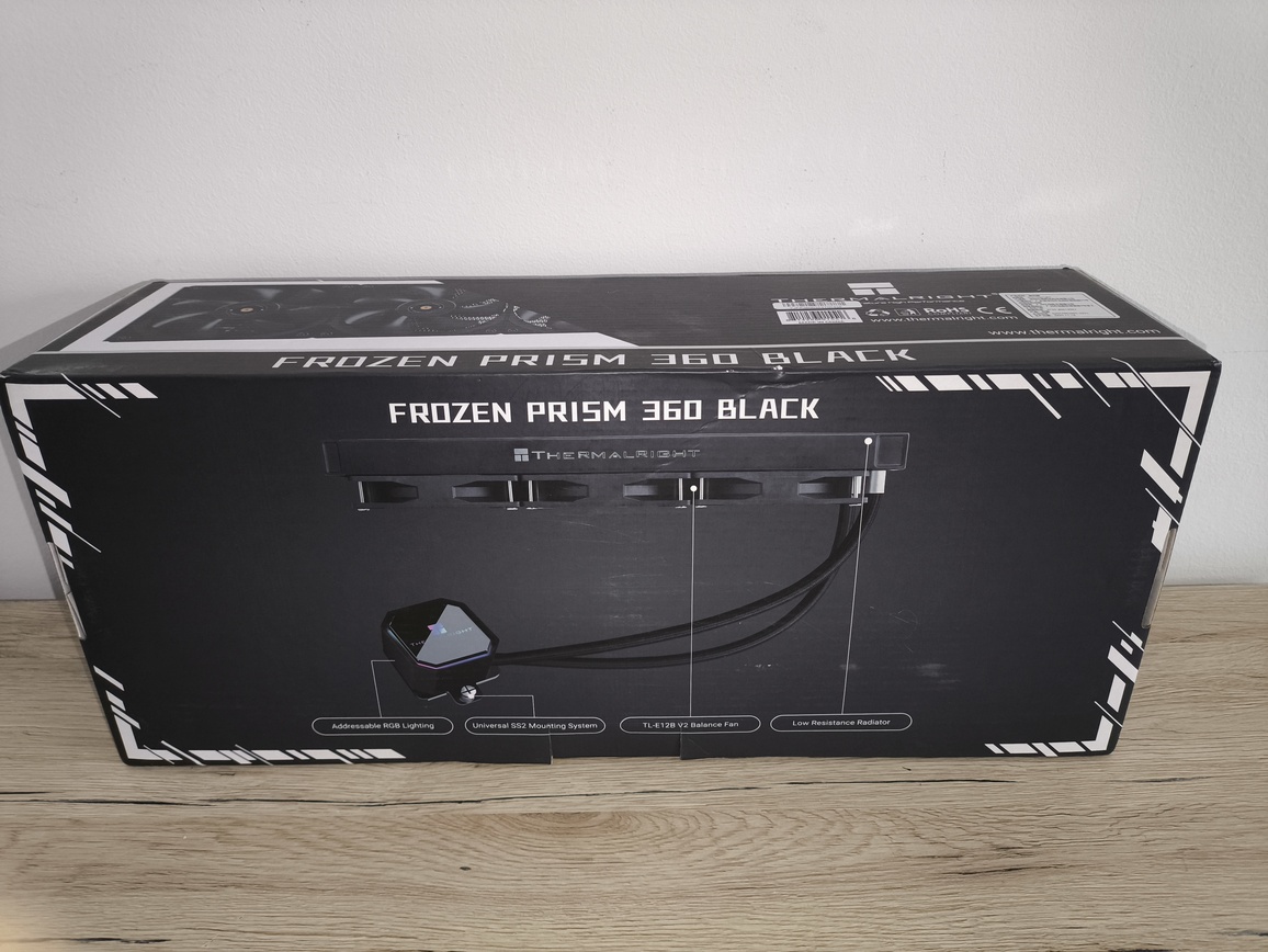 Thermalright Frozen Prism 360 Black - test chłodzenia AiO. Cena zakupu robi tu robotę. Na duży plus