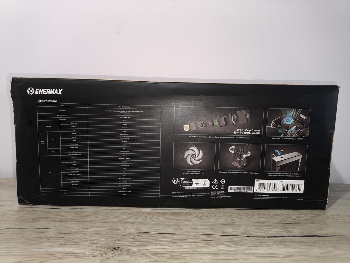 Enermax LIQMAXFLO 420 ARGB - test chłodzenia AiO. Liderem wydajności to on na pewno nie będzie, ale za to kulturą pracy zawstydzi wiele innych chłodzeń AiO